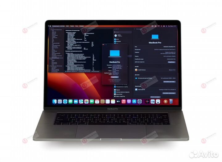 Macbook Pro 15 2018 SSD 250Gb