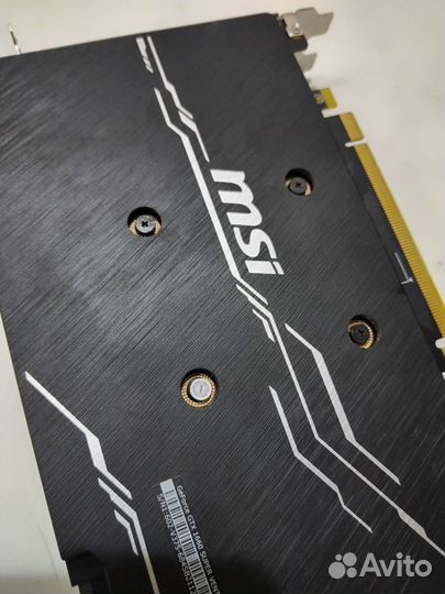 Видеокарта gtx 1660 6gb MSI