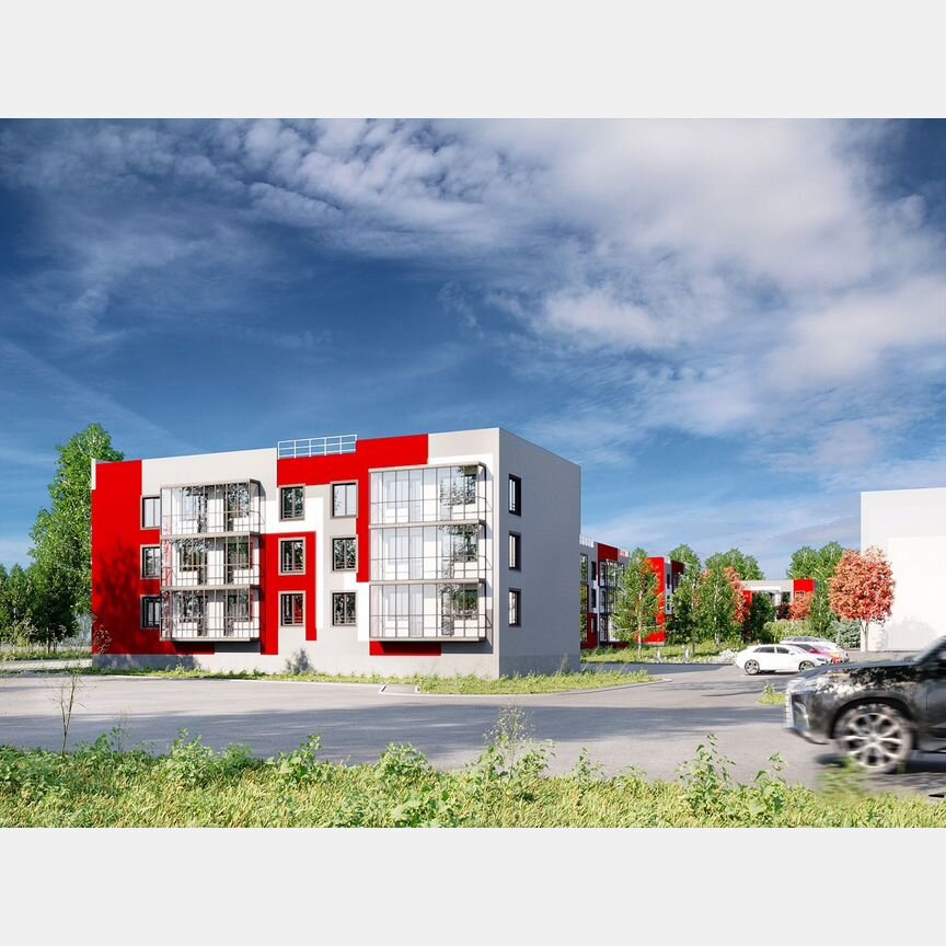 1-к. квартира, 41,1 м², 1/3 эт.