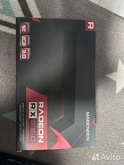 Видеокарта radeon rx 550