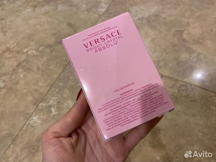 Коробка Versace bright crystal absolu 30ml новая П