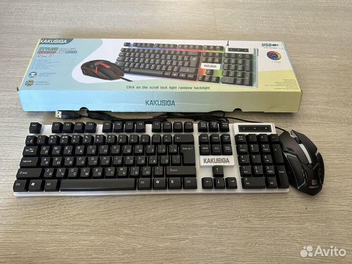 Игровой набор клавиатура + мышка