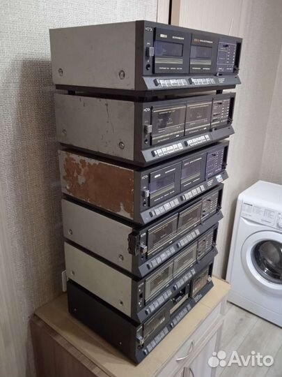 Усилители+Магнитофоны Нота М-220С-1/2+Нота Мп-220C