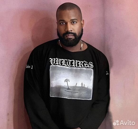 Yeezy Vultures Black Long sleeve