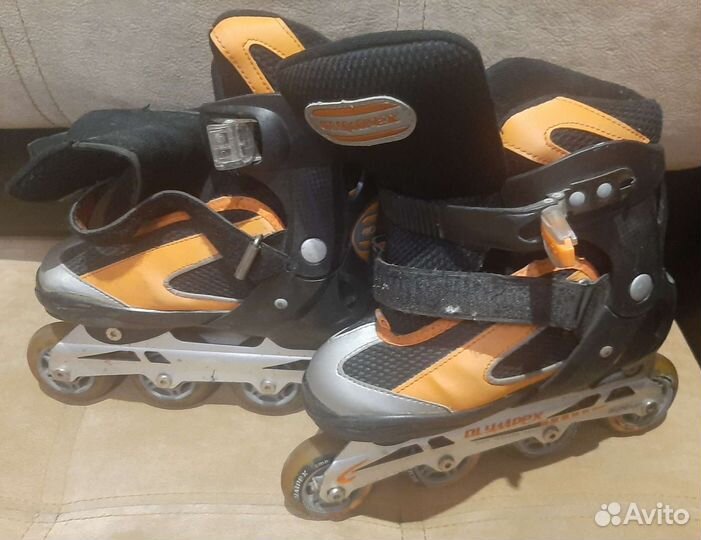 Роликовые коньки детские раздвижные