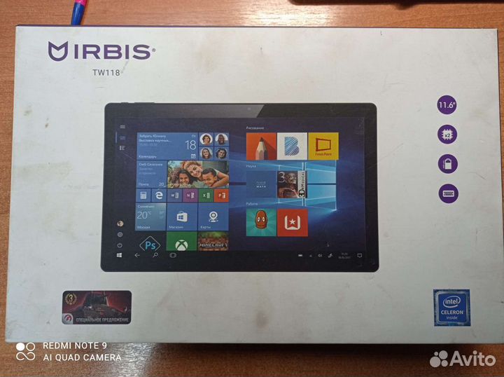 Планшет irbis tw118