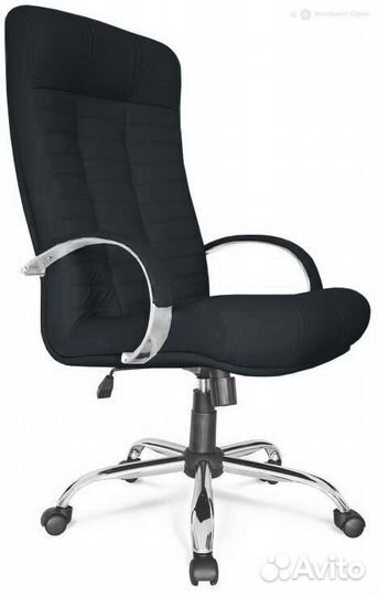Кресло для руководителя Атлант хром плюс