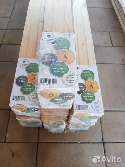 Вагонка штиль сорт А 18 на 96 на 3000