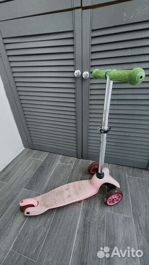 Самокат детский трехколесный бу