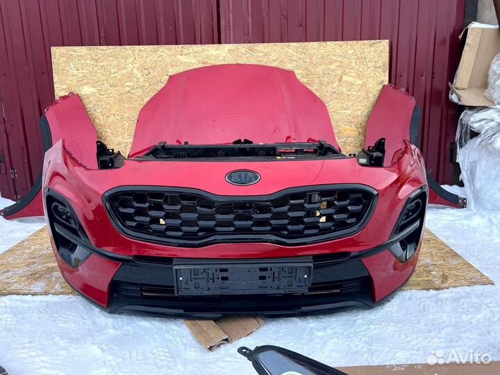 Ноускат kia Sportage 4 QL black edition