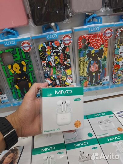 Беспроводные наушники mivo