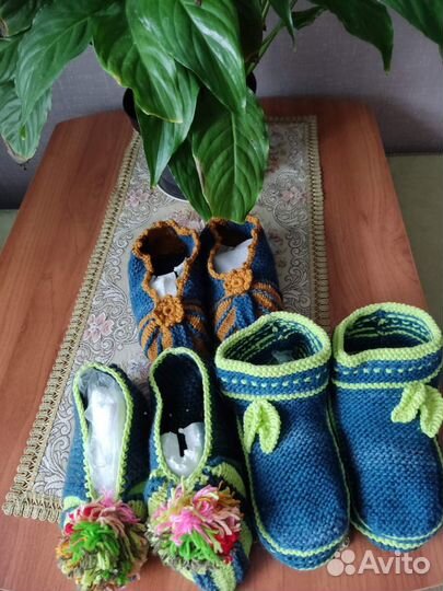 Следы-носочки ручной работы