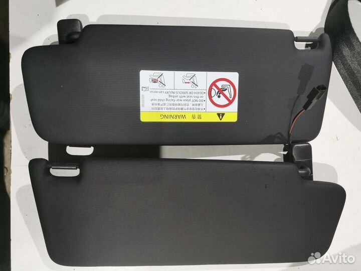 Солнцезащитные козырьки Skoda Octavia A7