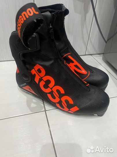 Лыжные ботинки 42 р. Rossignol X-10 skate