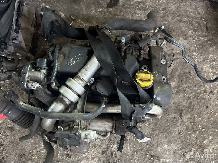 Двигатель k9k нисан рено 1,5 турбодизель