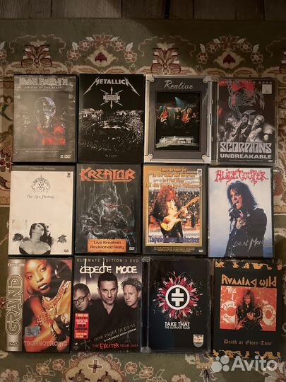 DVD диски музыка лицензия