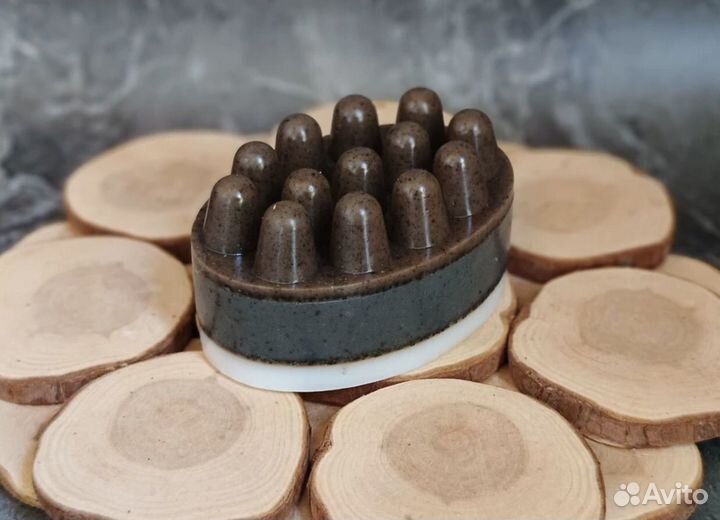 Массажное мыло-скраб