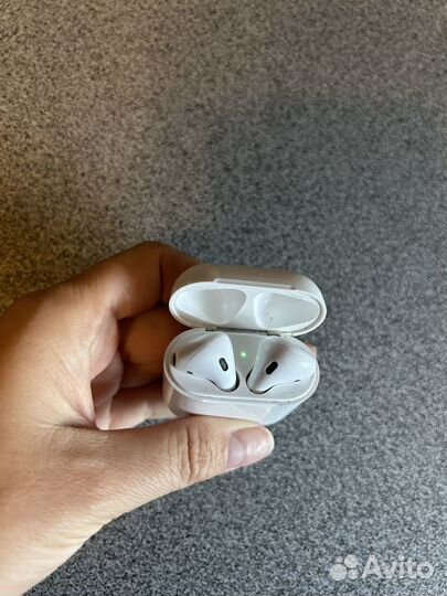 Беспроводные наушники apple airpods 1