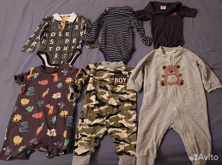 Детские вещи пакетом 68 80