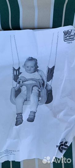 Детские качели уличные бу