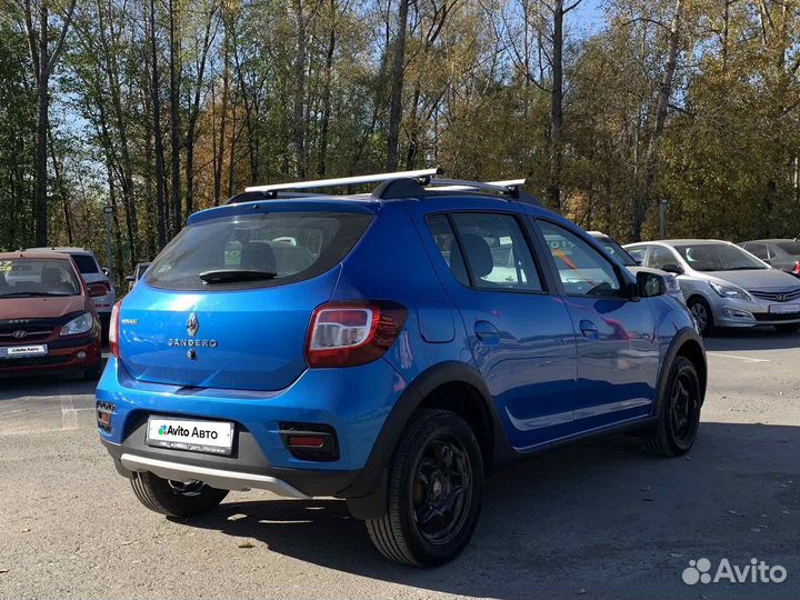 Renault Sandero Stepway 1.6 МТ, 2017, 82 000 км