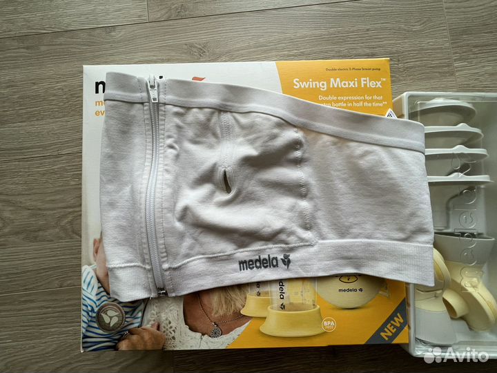 Молокоотсос medela swing maxi flex электрический
