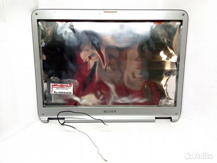 Верхняя крышка корпуса с рамкой матрицы ноутбука