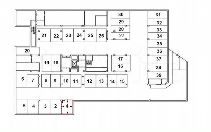 Машиноместо, 15 м²