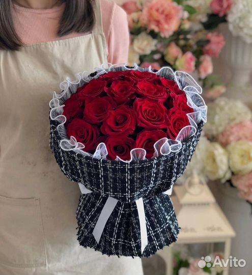 Красные Розы. Большие Букеты из Роз