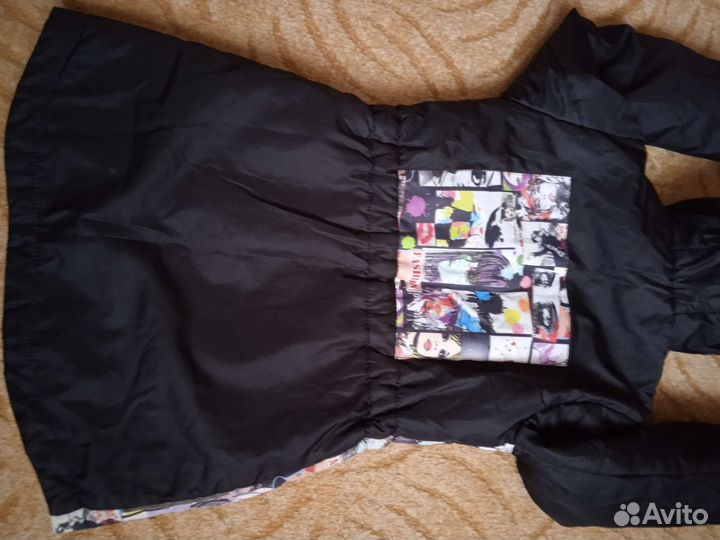 Куртка девочка весна-осень 146