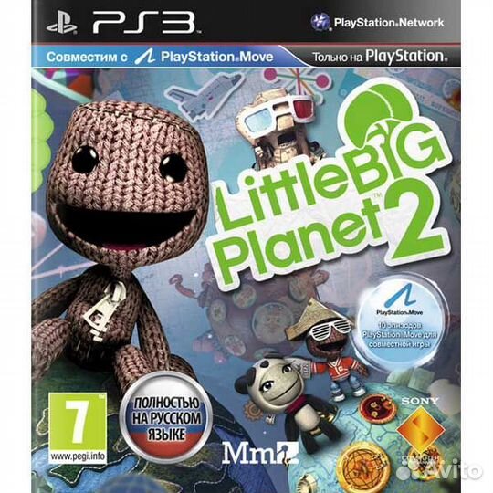 LittleBigPlanet 2 PS3 рус.б\у без обложки