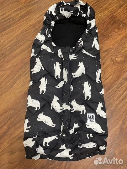 Зимний конверт в коляску до 4 лет