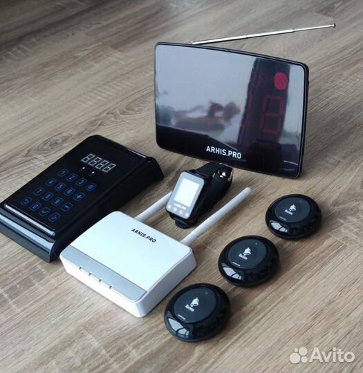 Система вызова персонала беспроводная - комплект