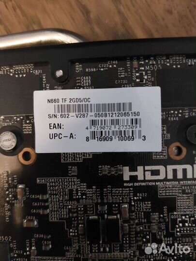 Видеокарта geforce GTX 660