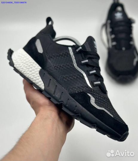 Кроссовки Adidas ZX 1000 Black (Арт.49461)