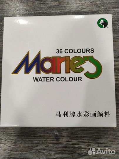 Набор акварельных красок Maries