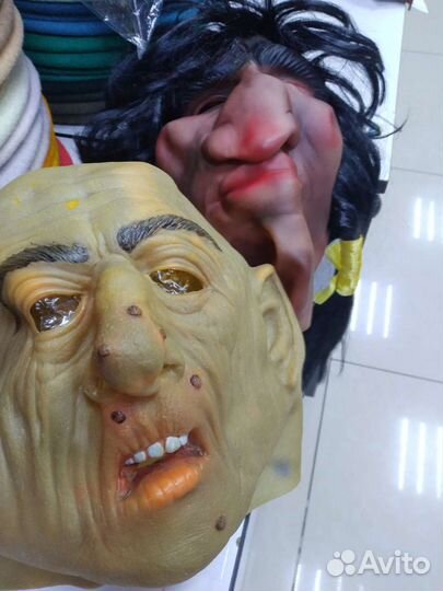 Страшные маски