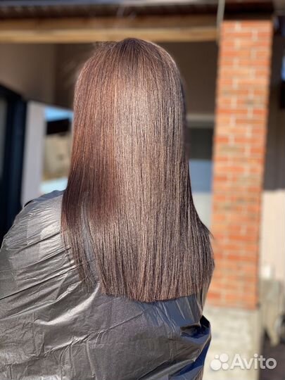 Кератиновое выпрямление с выездом