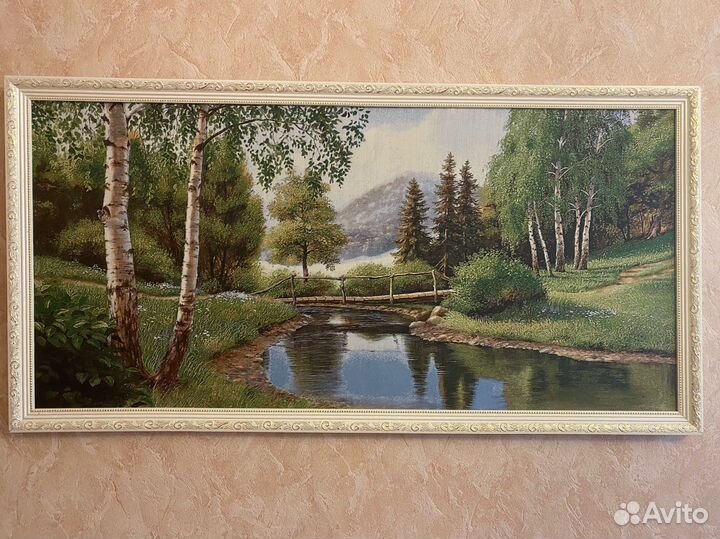 Картина из гобелена