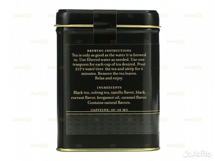 Harney & Sons, Paris, черный чай, 112 г (4 унции)