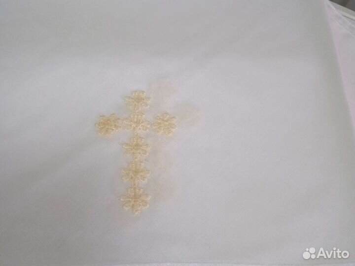 Косынка крестильная для девочки