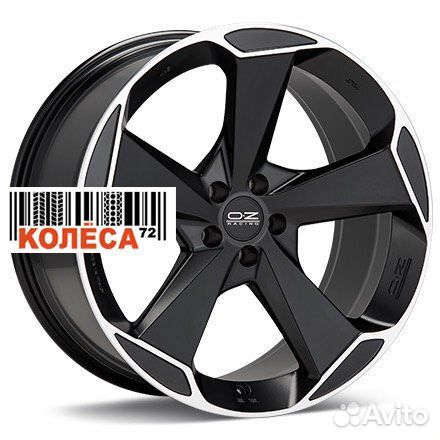 OZ Aspen HLT 8.5x20 5x112 ET30 Dia79 Matt Black Di