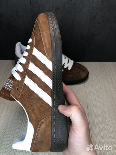 Кроссовки мужские adidas handball spezial brown