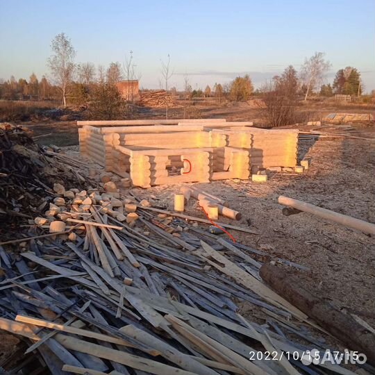 Рубка дома, бани из вашего и нашего леса