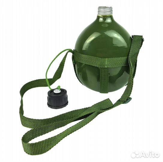 Армейская алюминевая фляжка