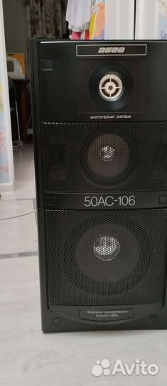 Колонки Вега 50ас 106