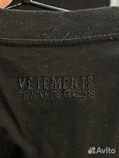 Vetements Georgia Футболка
