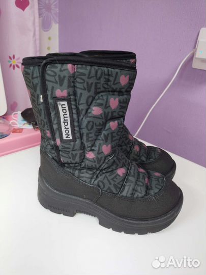 Зимние сапожки для девочки