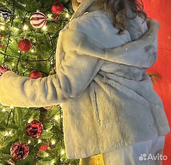 Шуба натуральная из бобра