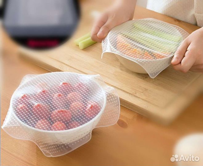 Крышки Растягивающиеся силиконовые